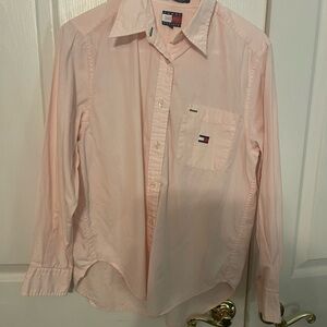 Tommy Hilfiger Light Pink Button-Down Shirt